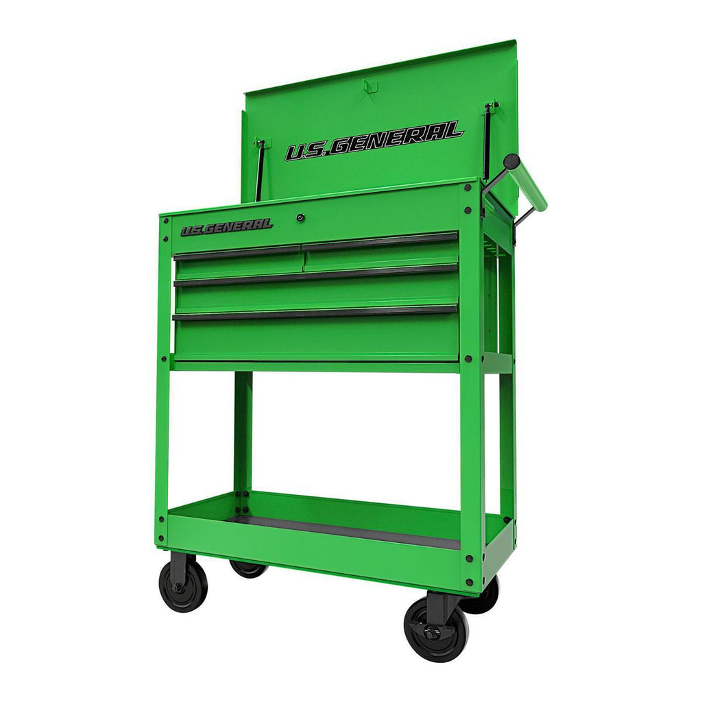 Red 4-Drawer Tech Cart U15633
