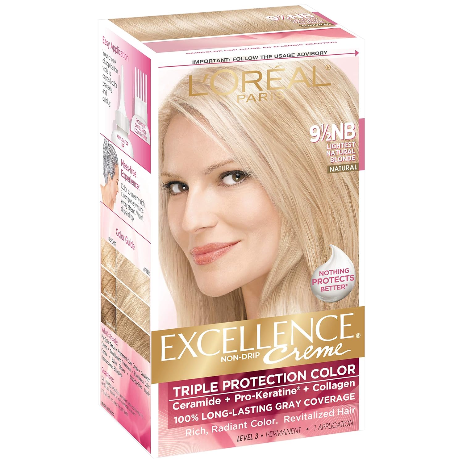 Natural Lightest Blonde 9 1/2 Hair Color J225433