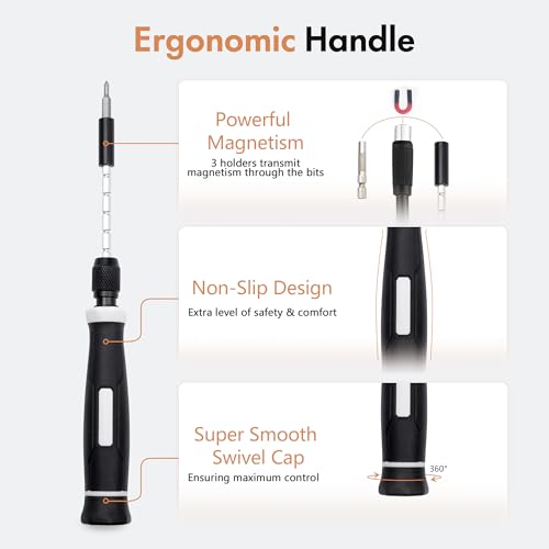 82 in 1 Magnetic Precision Screwdriver Set with Flexible Shaft and Extension Rod V59754
