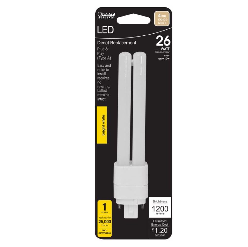 4-Pin LED Tube Light Neutral White 26 Watt N34230