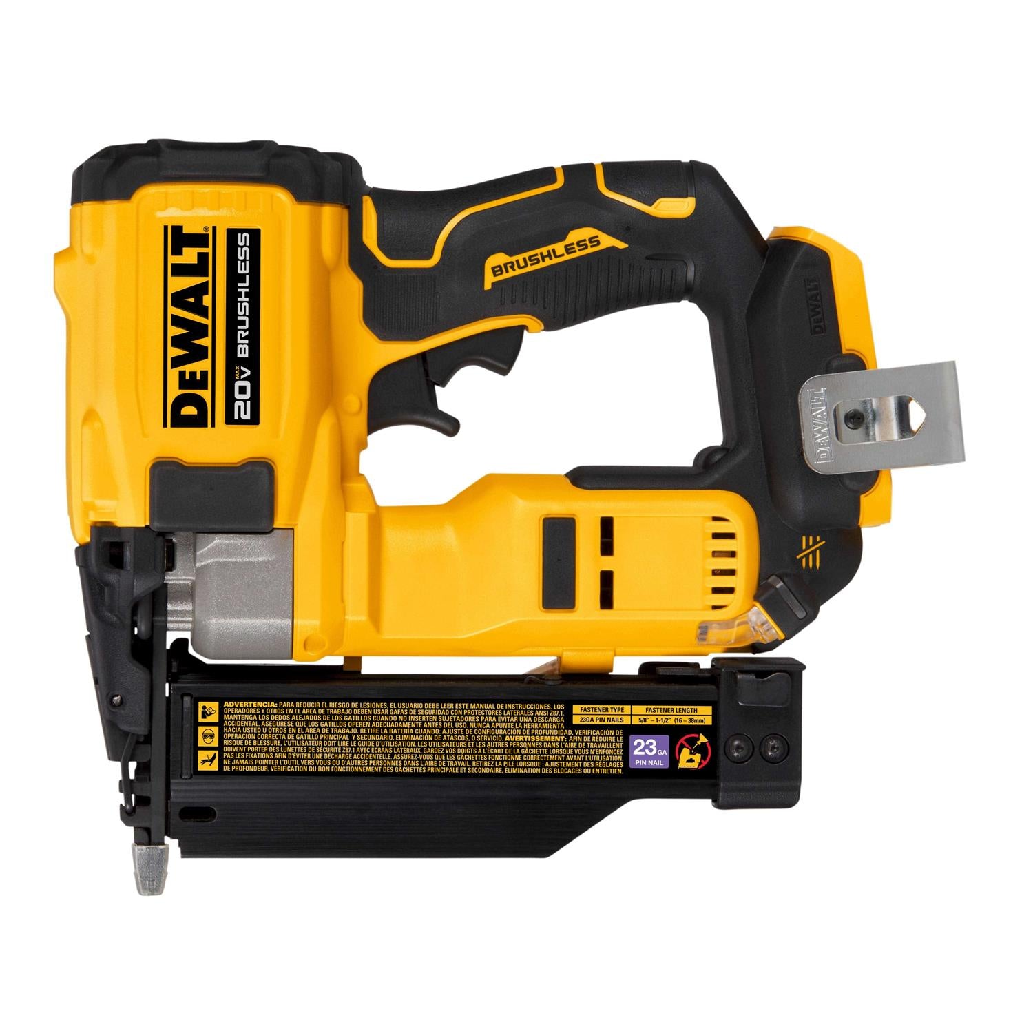 23-Gauge Brushless Cordless Pin Nailer W38442