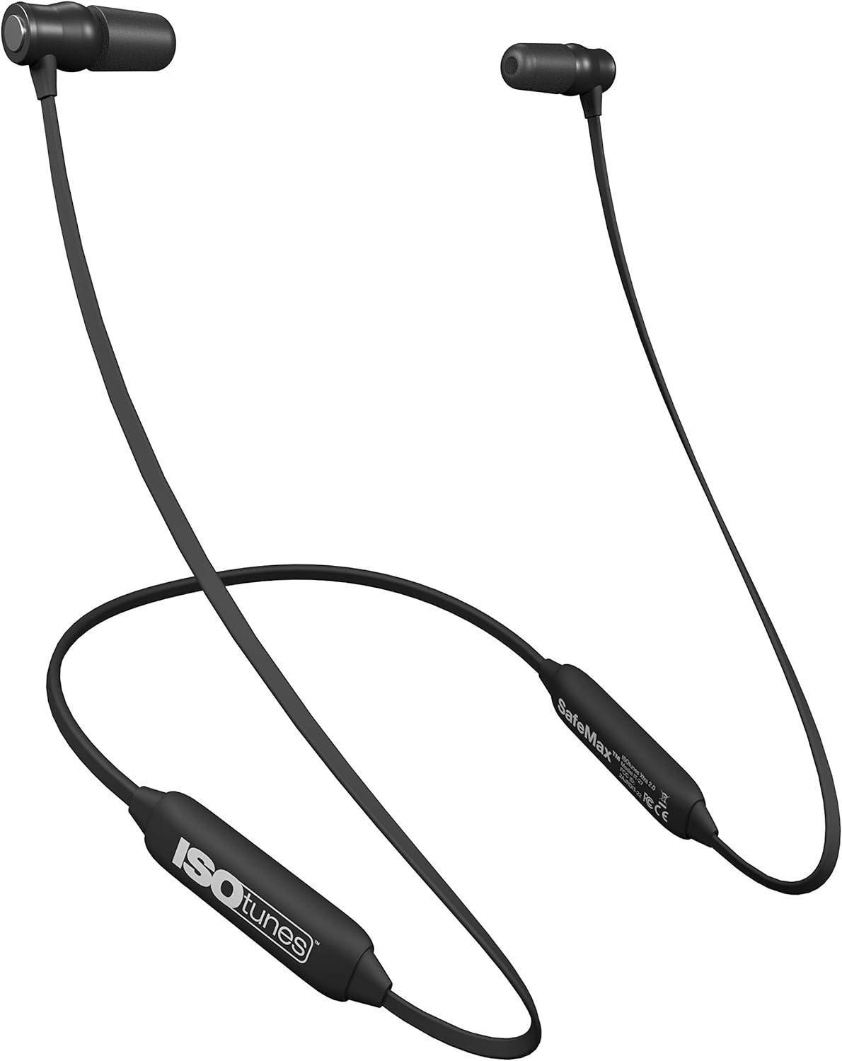 Black & Yellow Bluetooth Earplug Earbuds with 27 dB NRR Hearing Protection Q189551