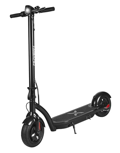 Foldable Electric Scooter with 450W Brushless Motor, 18 mph Max Speed, 10" Air-Filled Tires and 12 Mile Range H432