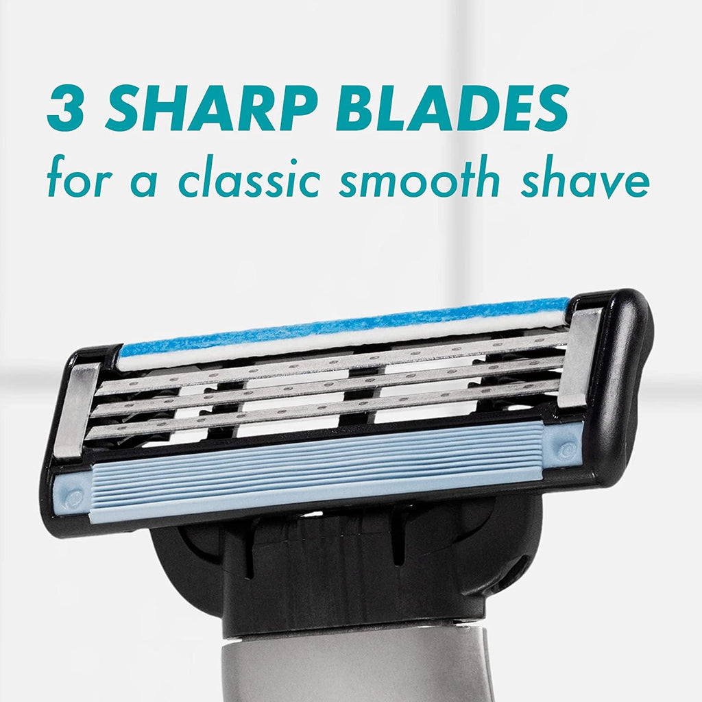 Mach3 Razor Handle + 5 Blade Refills O19361