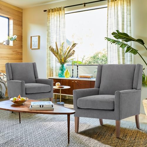 Beige Upholstered Fabric Accent Armchair Z26877
