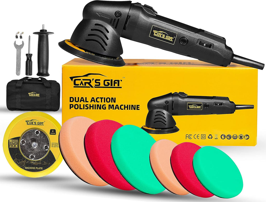 5inch Random Orbital Polisher 6 Variable Speed Waxing Kit I447