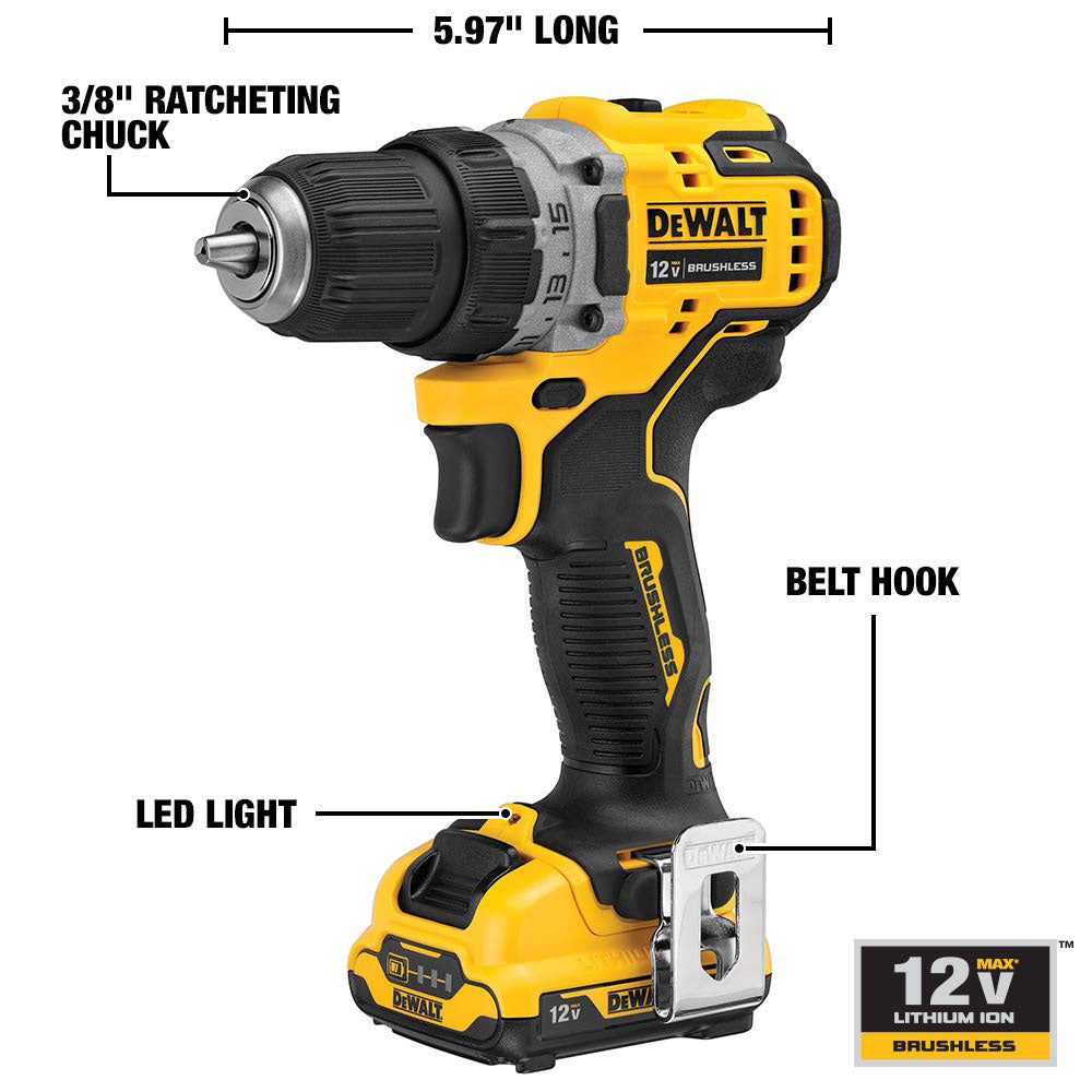 Brushless Cordless Drill & Impact Driver Combo Kit U57350