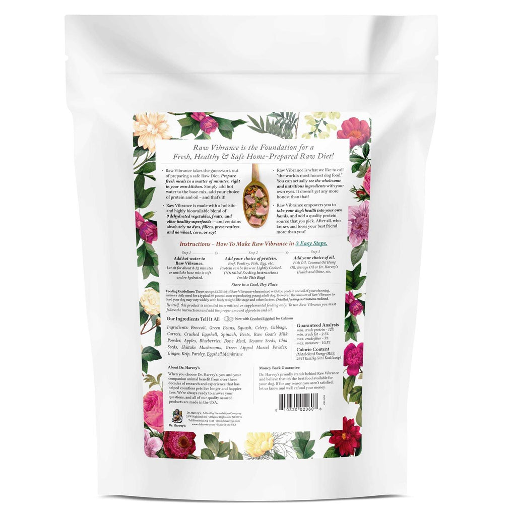 Raw Vibrance Dog Food F179977