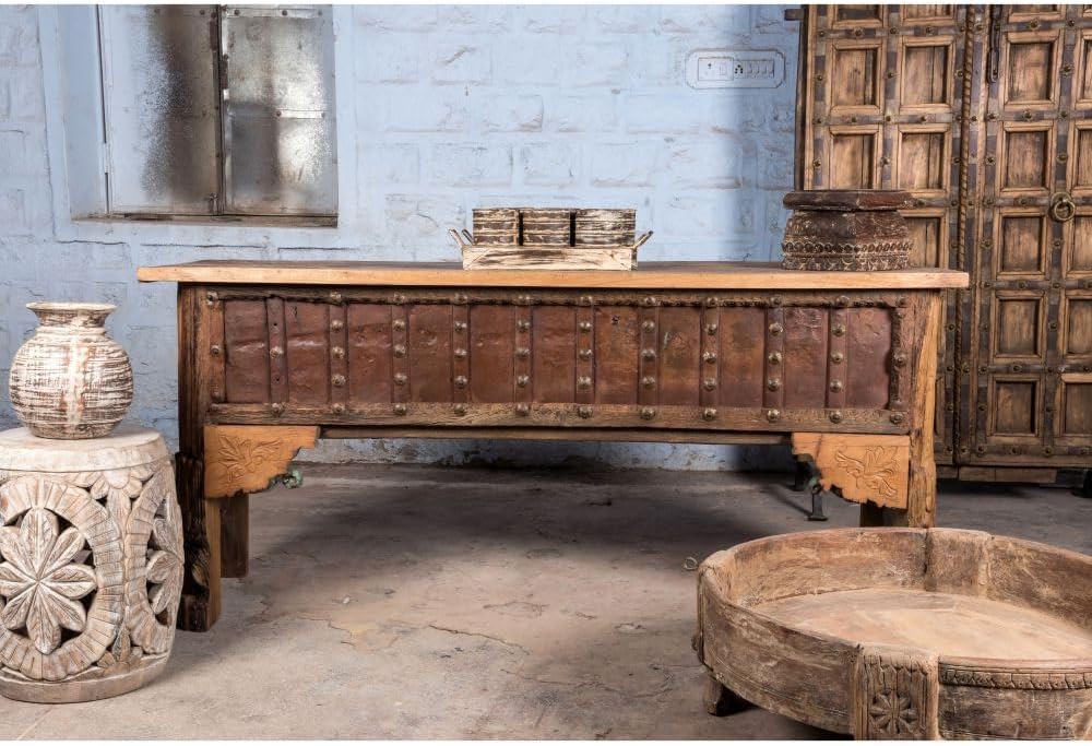 Hand Carved Console Table P78564