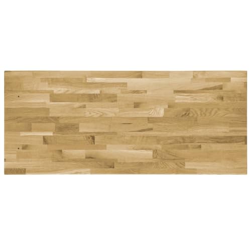 Solid Oak Wood Rectangular Table Top 55.1"x23.6" M29764