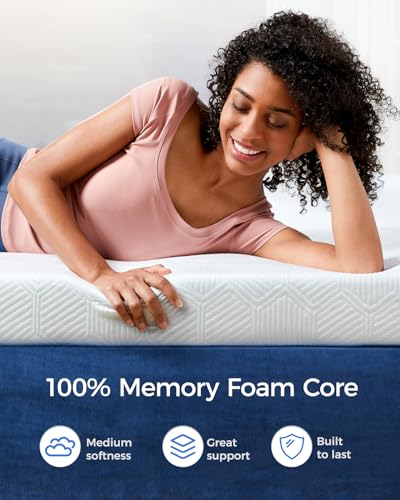3 Inch Full Gel Memory Foam Mattress Topper with Washable Cover Q829333