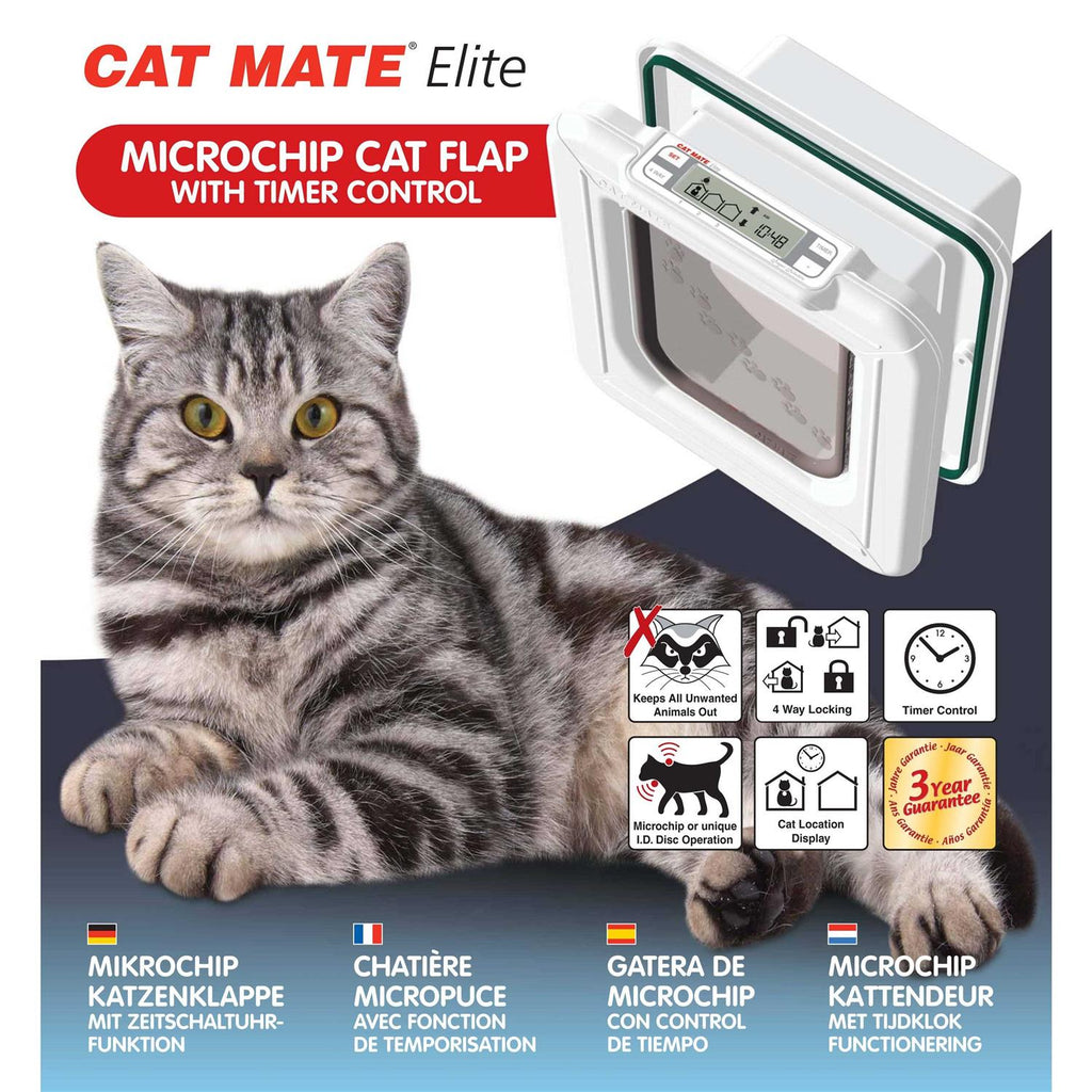 Microchip Cat Flap with Timer Control I2735