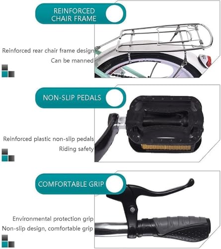 Lightweight Alloy Folding City Bike A9976