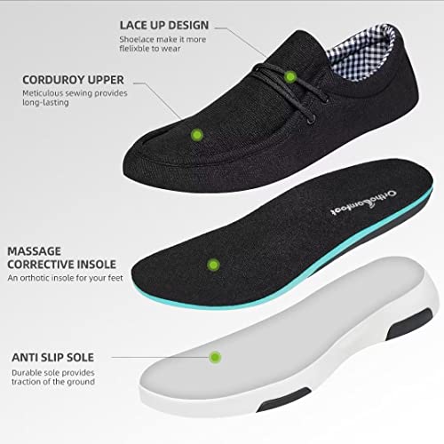 Mens Orthopedic Slip On Shoes O609