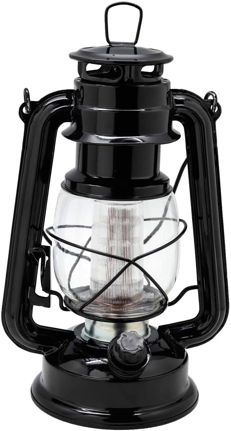 Battery Operated Metal Camping Lantern with Dimmer Switch A315