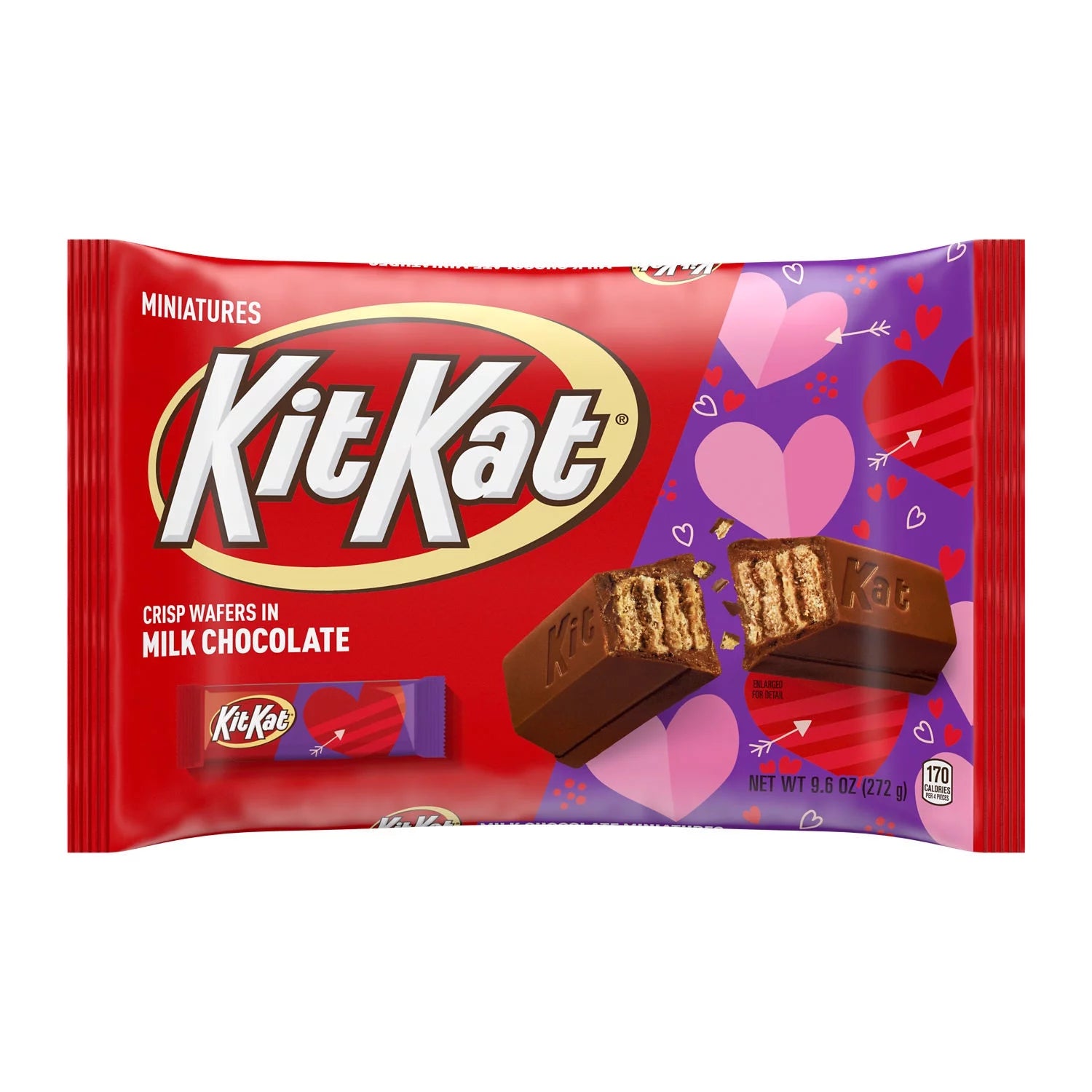 Milk Chocolate Wafer Candy, Bag 9.6 oz U282