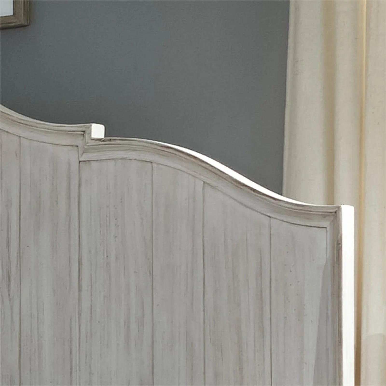 White King Panel Headboard Engineered Wood Y866623