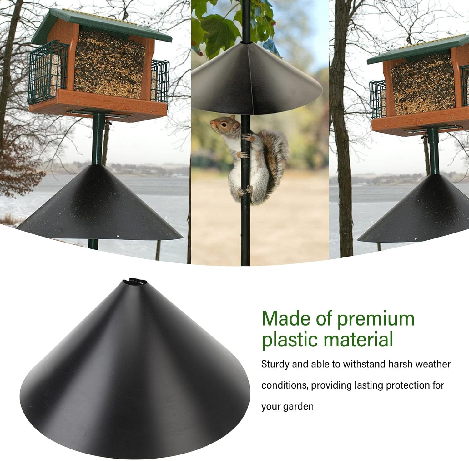 Plastic Squirrel Baffle (16 inches) Z662