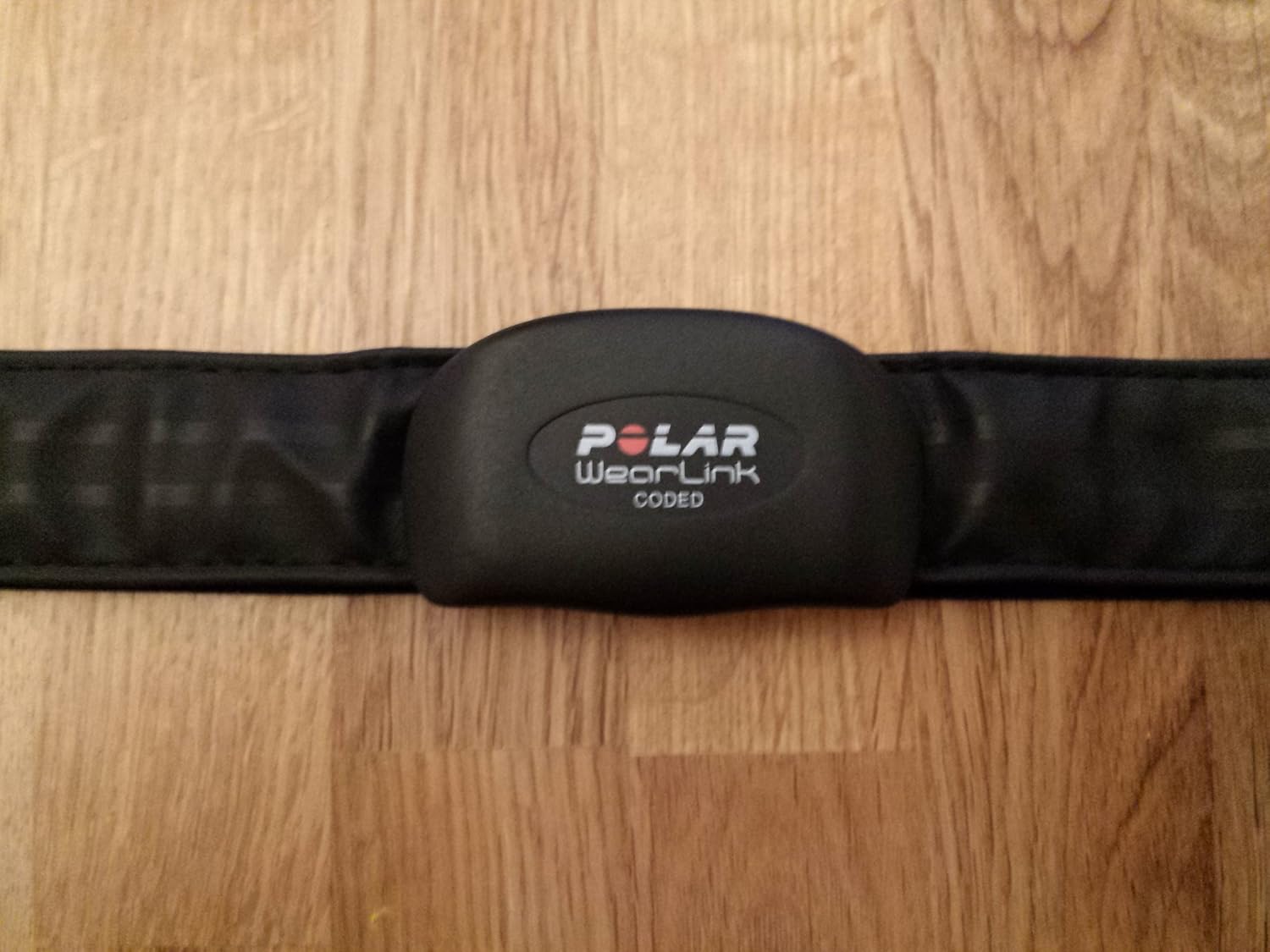 Black Heart Rate Monitor Watch H213947