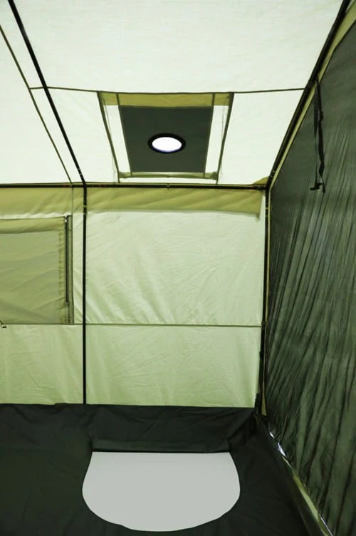 6-Person 12' x 10' Outdoor Wall Tent with Stove Jack M131