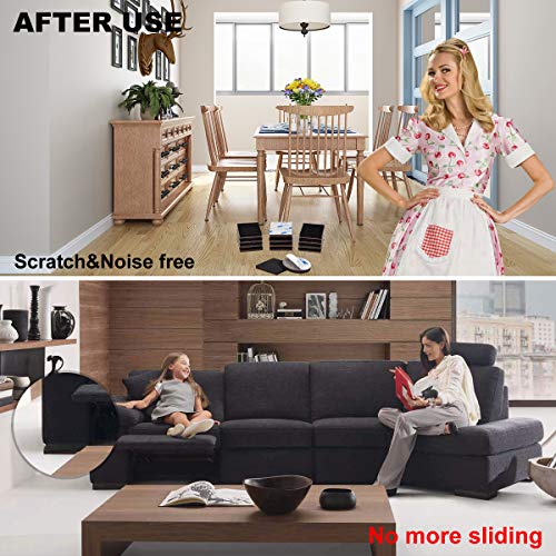 20 Pieces 2" Self Adhesive Furniture Pads with 30 Bumper Pads J432