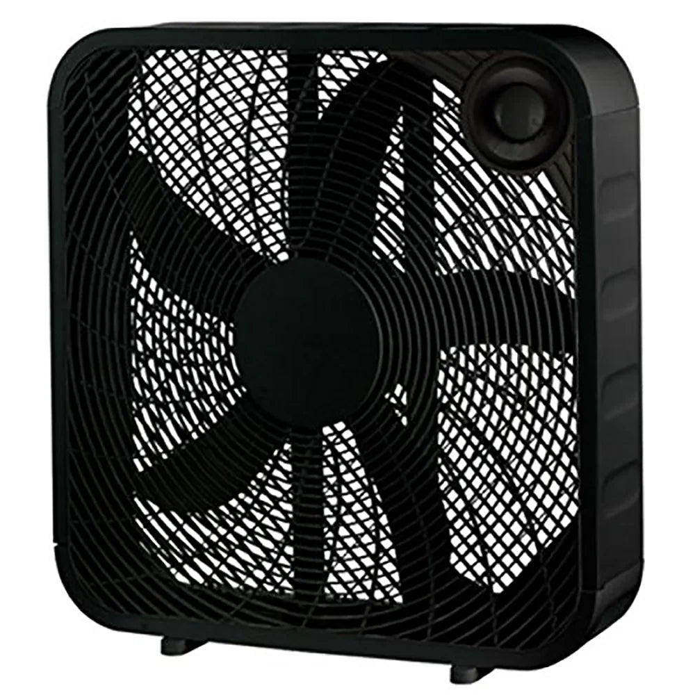 Black 20 Inch Box Fan D8901