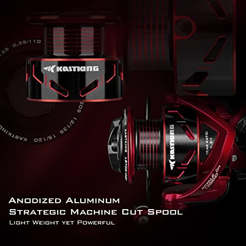 5.2:1/6.2:1 Gear Ratio Spinning Reel with Graphite Frame Z984510
