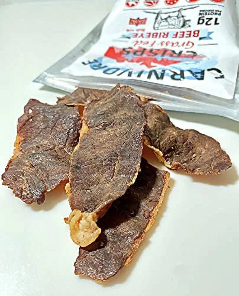 Beef Ribeye Crisps, (3) 1.5 oz bag B429