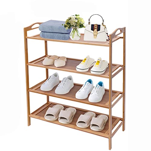 5-Tier Bamboo Shoe Shelf Storage Stand U138