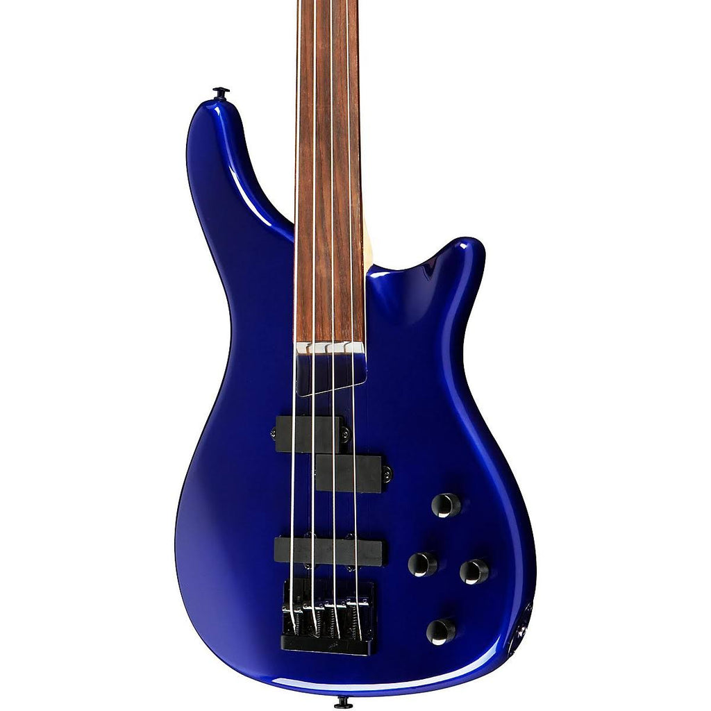 Metallic Blue Electric Bass Guitar Z85428