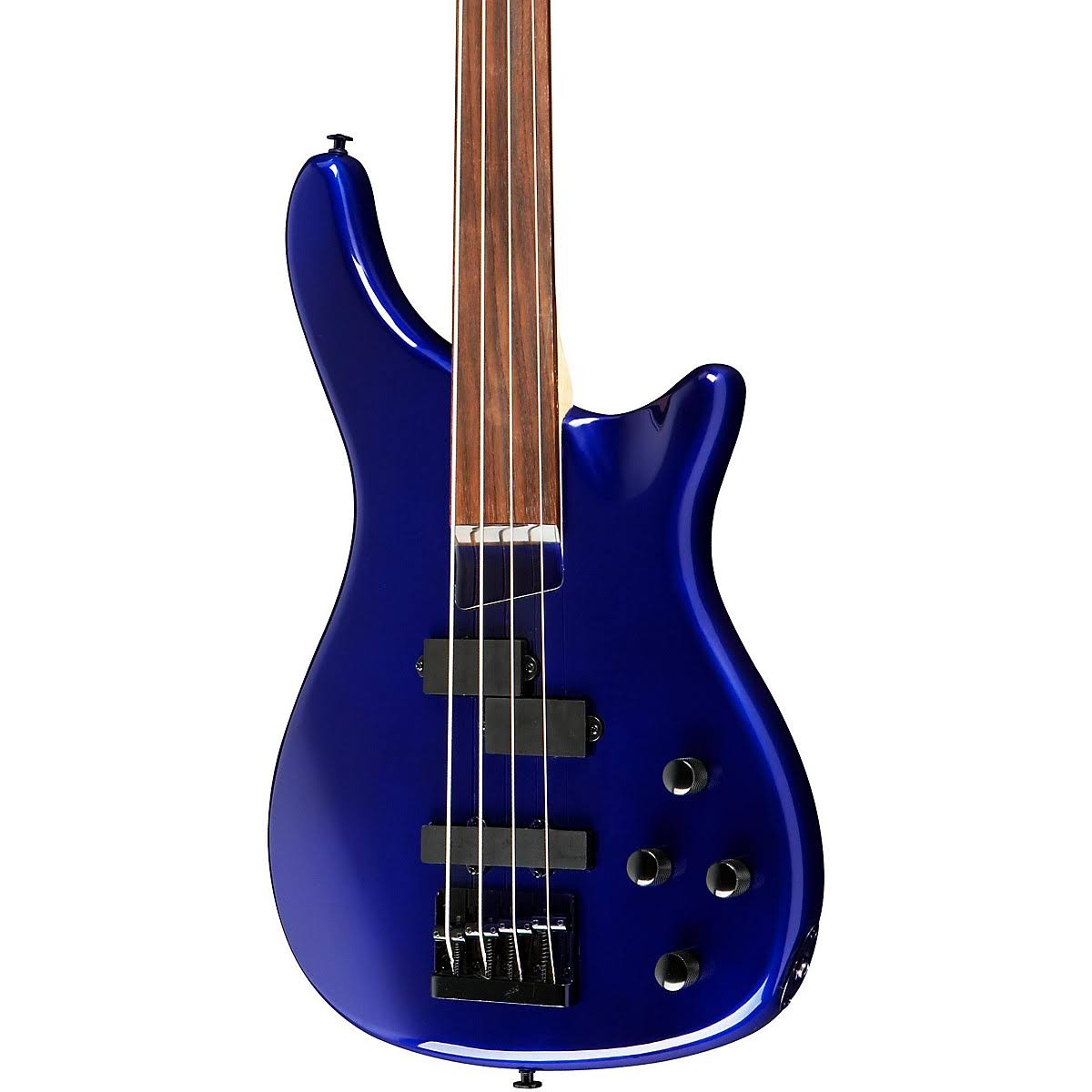 Metallic Blue Electric Bass Guitar Z85428