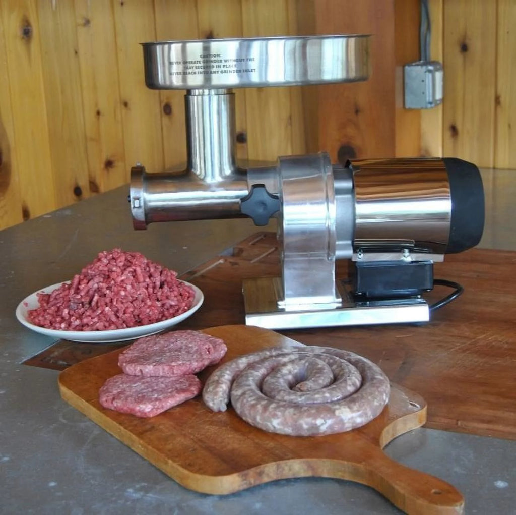 Meat Grinder and Sausage Stuffer, 1 HP H6323