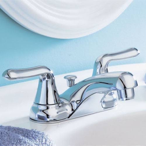 Chrome Centerset Lavatory Faucet L2596