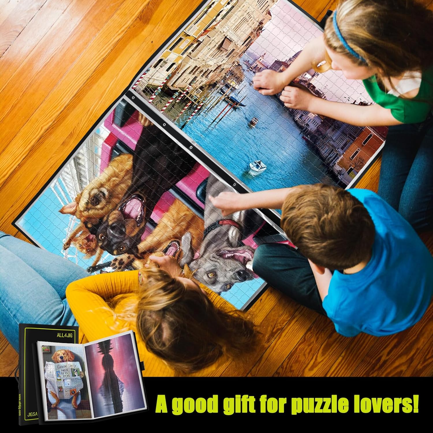 Puzzle Storage Folder Holds 20 Puzzles, HD Film Pockets D9696