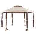 Replacement Canopy Top Cover for Hexagon Gazebo T772704