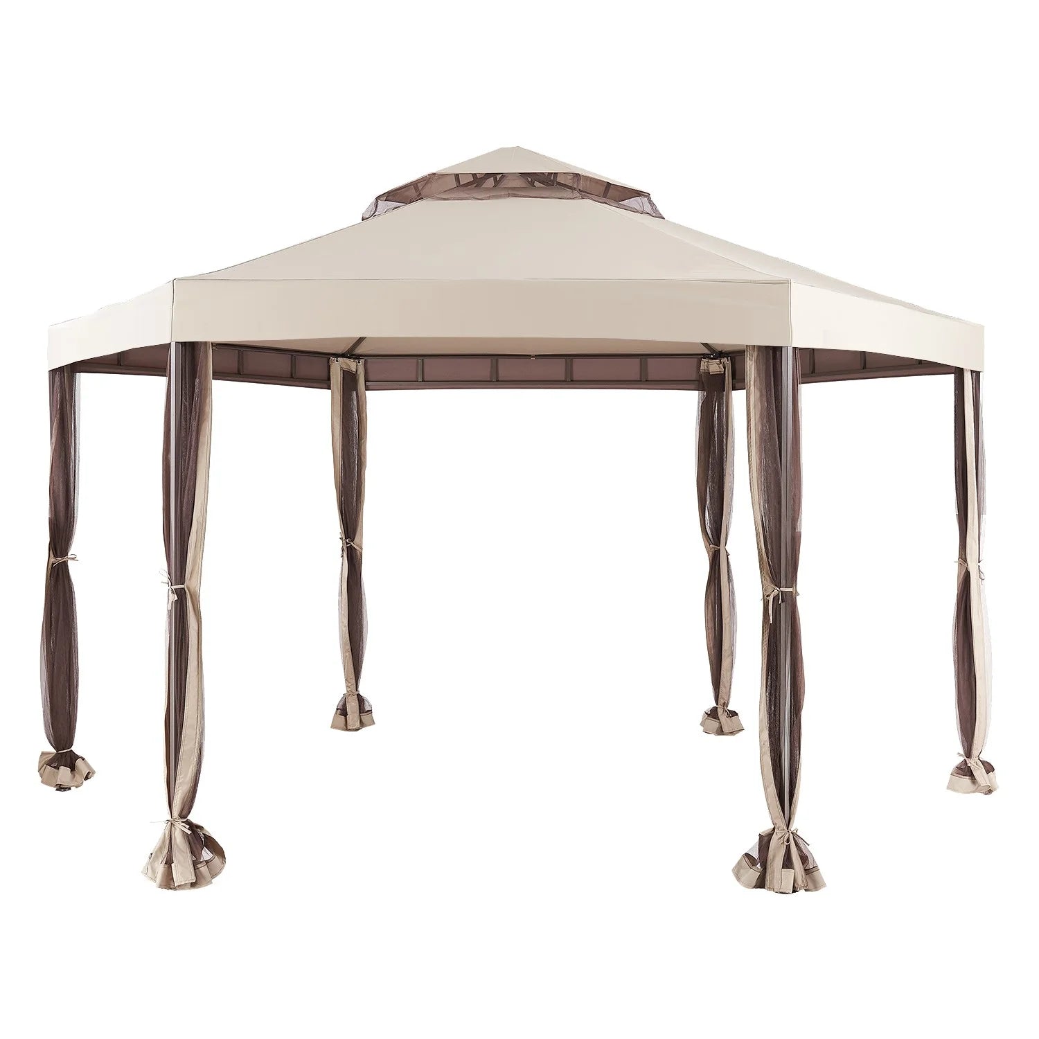 Replacement Canopy Top Cover for Hexagon Gazebo T772704