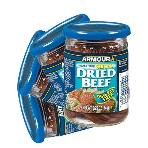 2.25 OZ Sliced Dried Beef, Jarred Meat S304894
