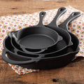 3-Piece Cast Iron Pots and Pans Set I561485