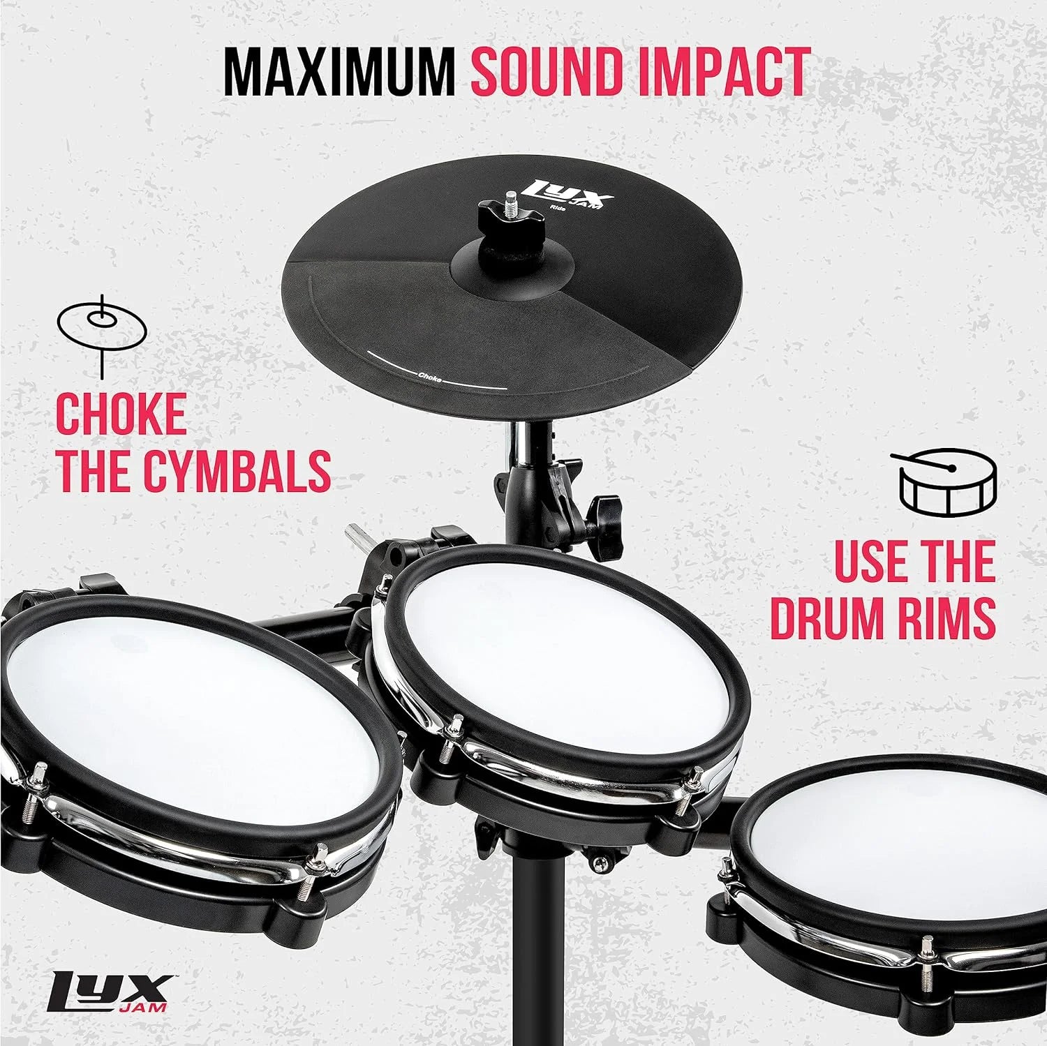 8-Piece Electronic Drum Set W931