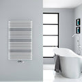 White Hydronic Heated Towel Warmer A9850