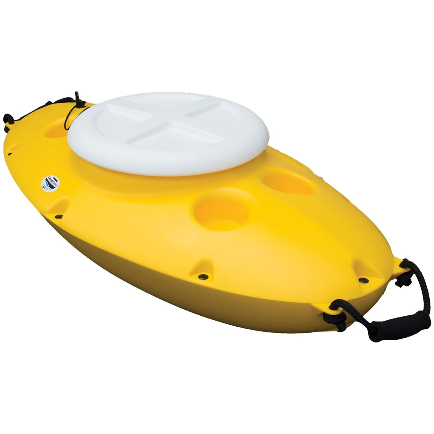 30 qt Hard Side Floating Cooler, Yellow G26342