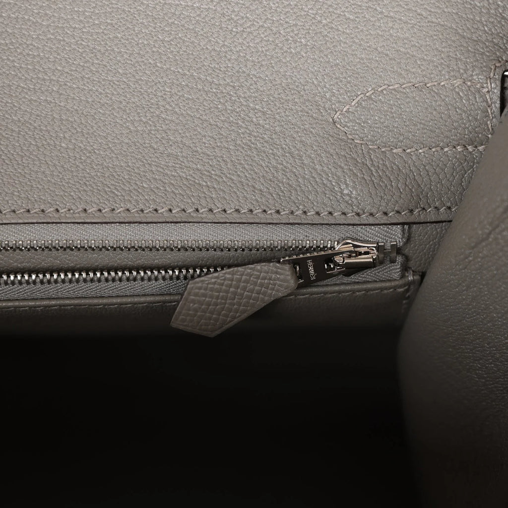 Gris Meyer Epsom Leather 30 Bag O920784