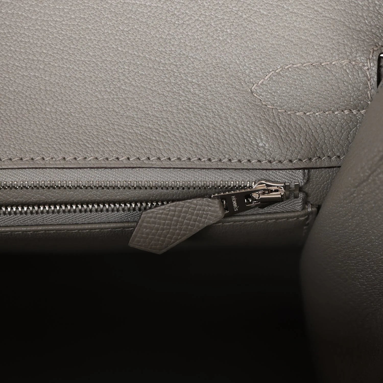 Gris Meyer Epsom Leather 30 Bag O920784