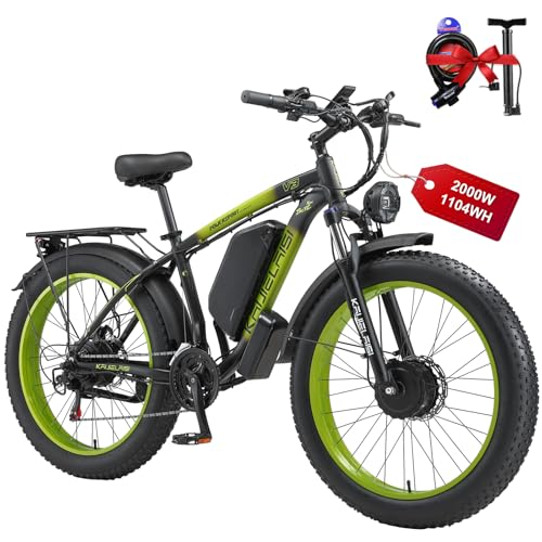 26 Inch Fat Tire Electric Mountain Bike 4000W Peak 48V 23Ah 21 Speed G318158