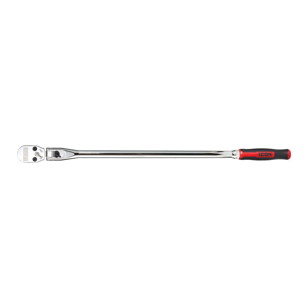 1/2 in. Drive 26 in. Long Locking Flex Ratchet with Comfort Grip Q382