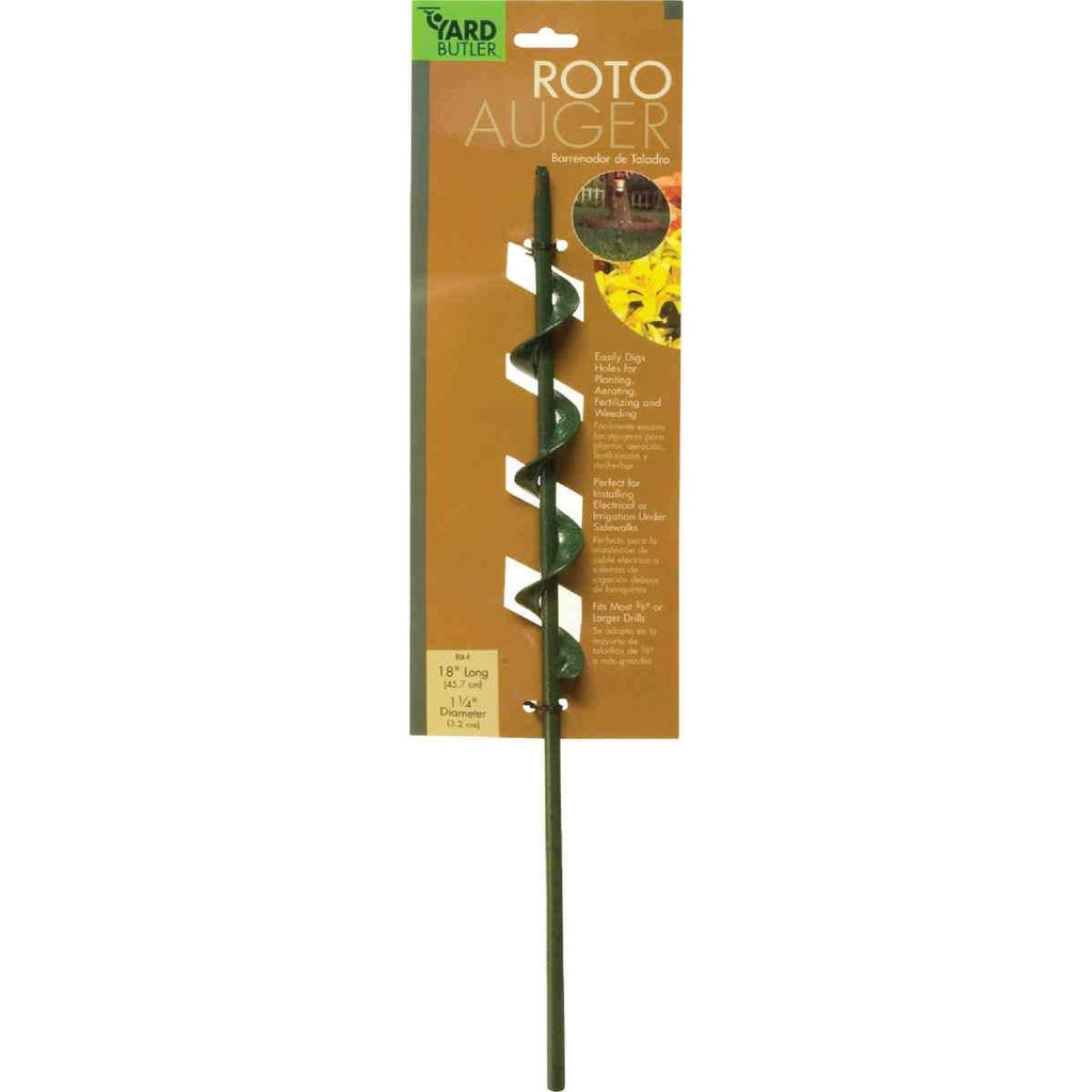 18 in. L. x 1.25 in. W. Garden Roto Auger Y195