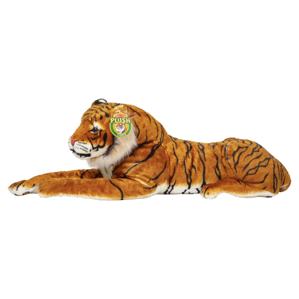 Giant Tiger Stuffed Animal Over 5 Feet Long R189