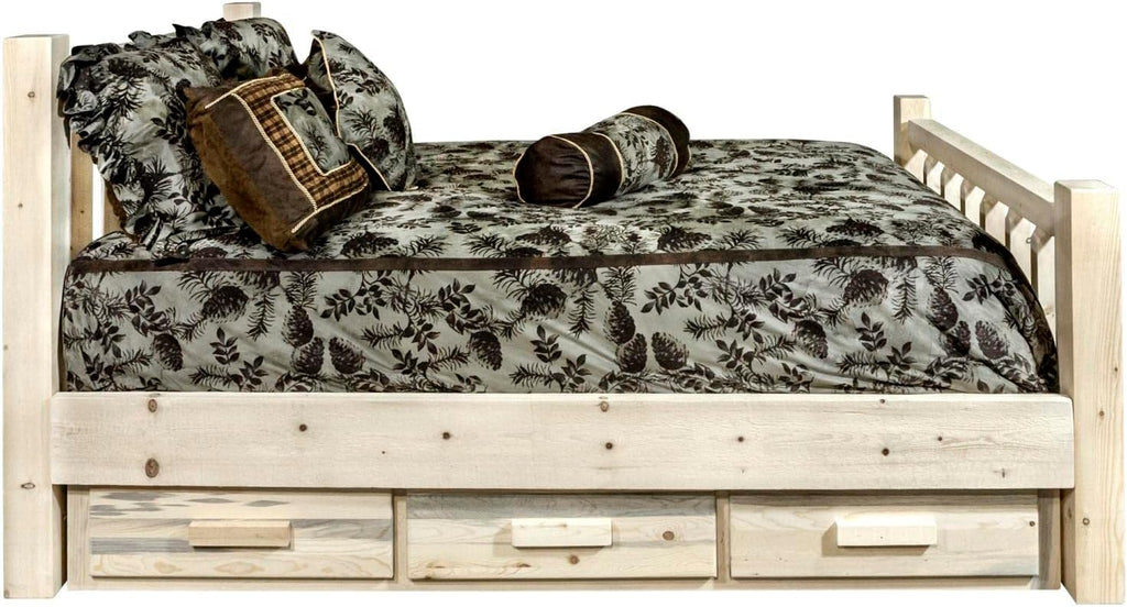 Twin Bed with Storage Q81303