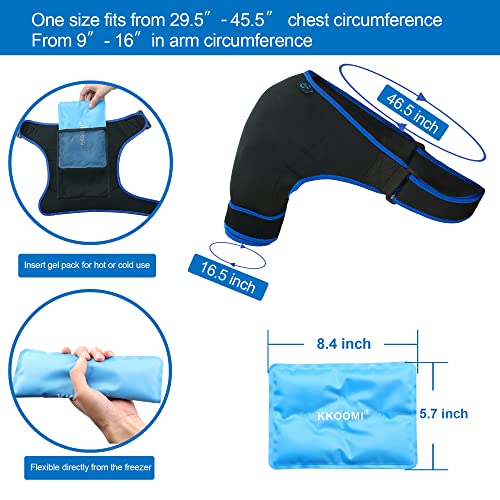 Shoulder Brace Gel Ice Pack G10808