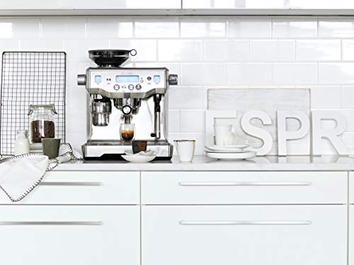 Brushed Stainless Steel Espresso Machine H140348